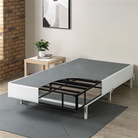 zinus 5 inch smart box spring metal|zinus keenan metal mattress foundation.